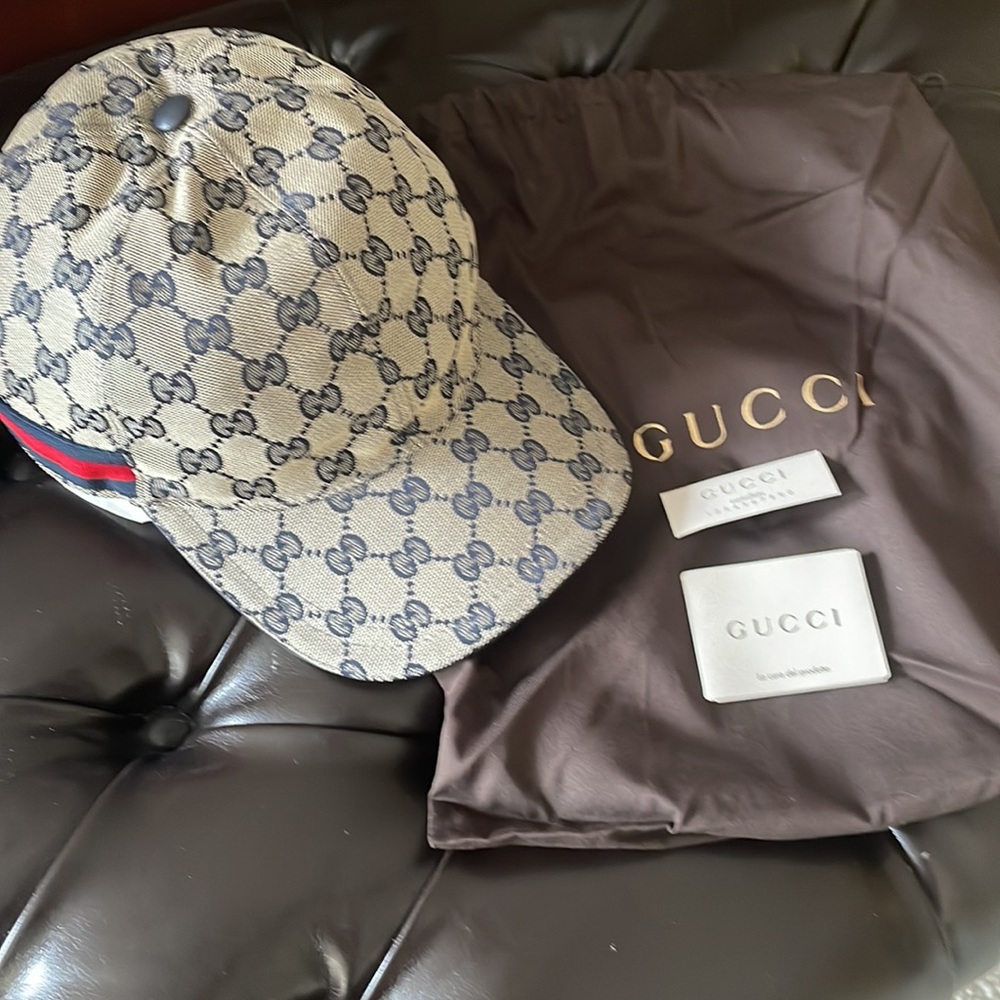 GUCCI Web Hat/Cap Authentic L